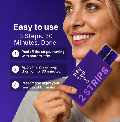 Gen-2 Purple Teeth Whitening Strips