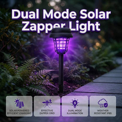 Last Day 50%OFF🔥 Solar-Powered Mosquito Killer Lamp-Outdoor Solar LED Mosquito Killer Garden Lamp